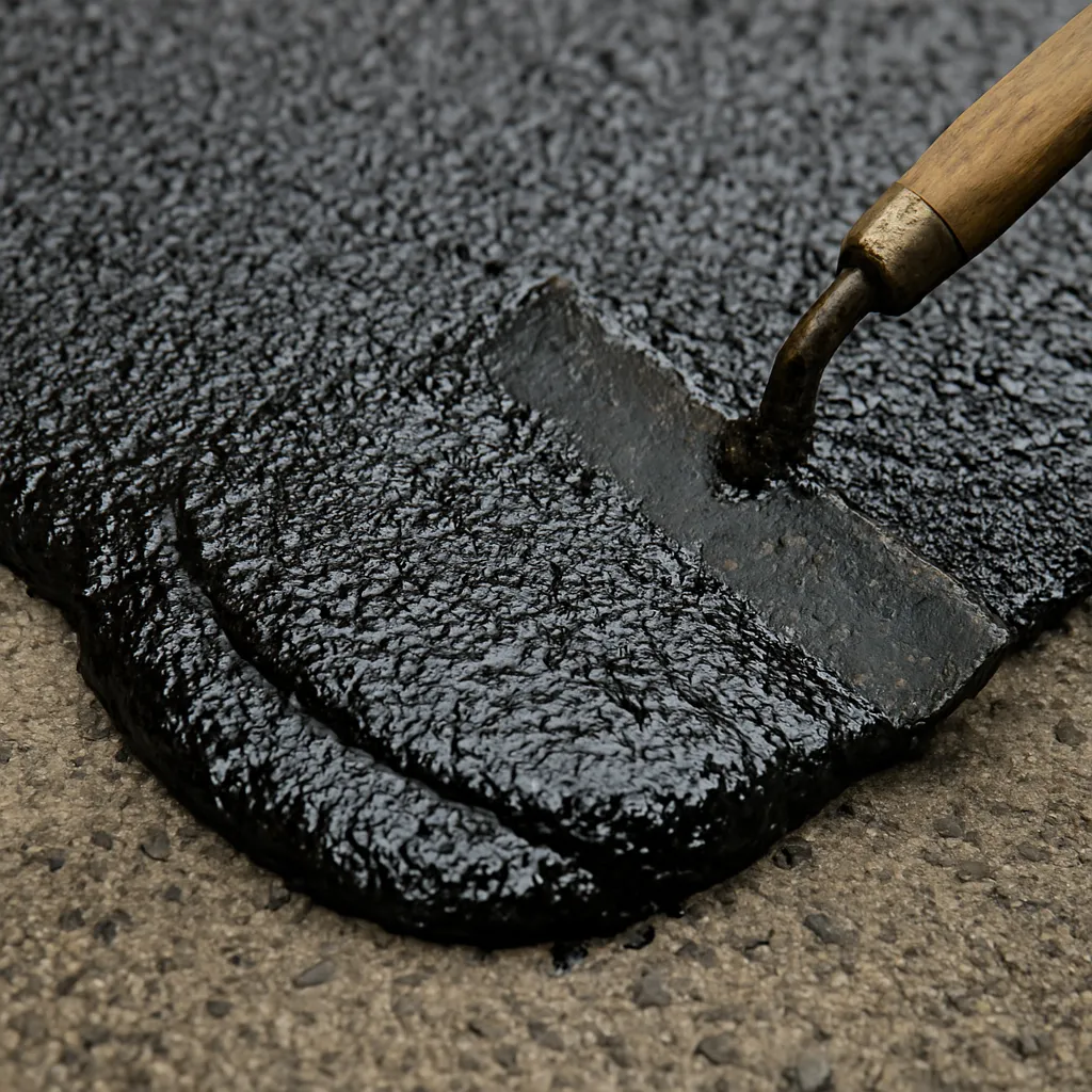 Lepik asfaltowy – materiał bitumiczny – zastosowanie w przemyśle