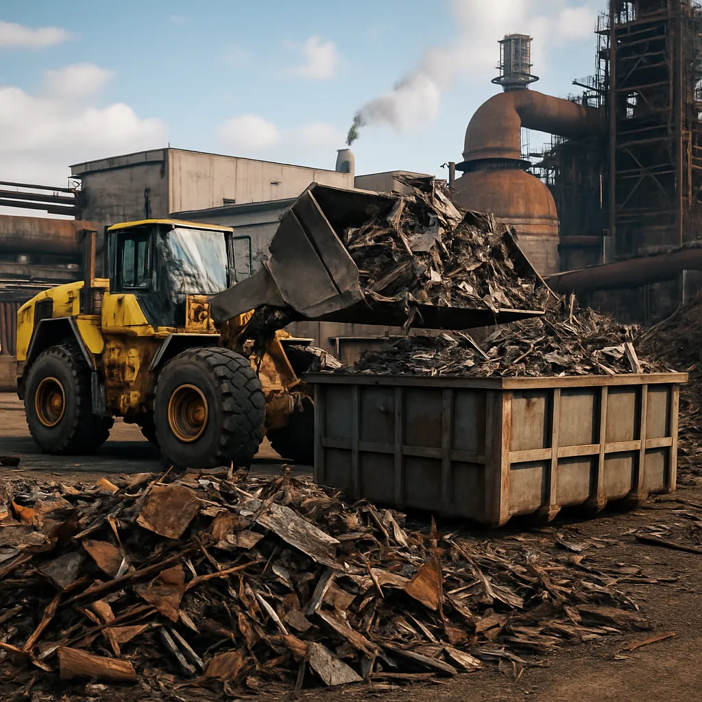 Zarządzanie odpadami w procesach metalurgicznych