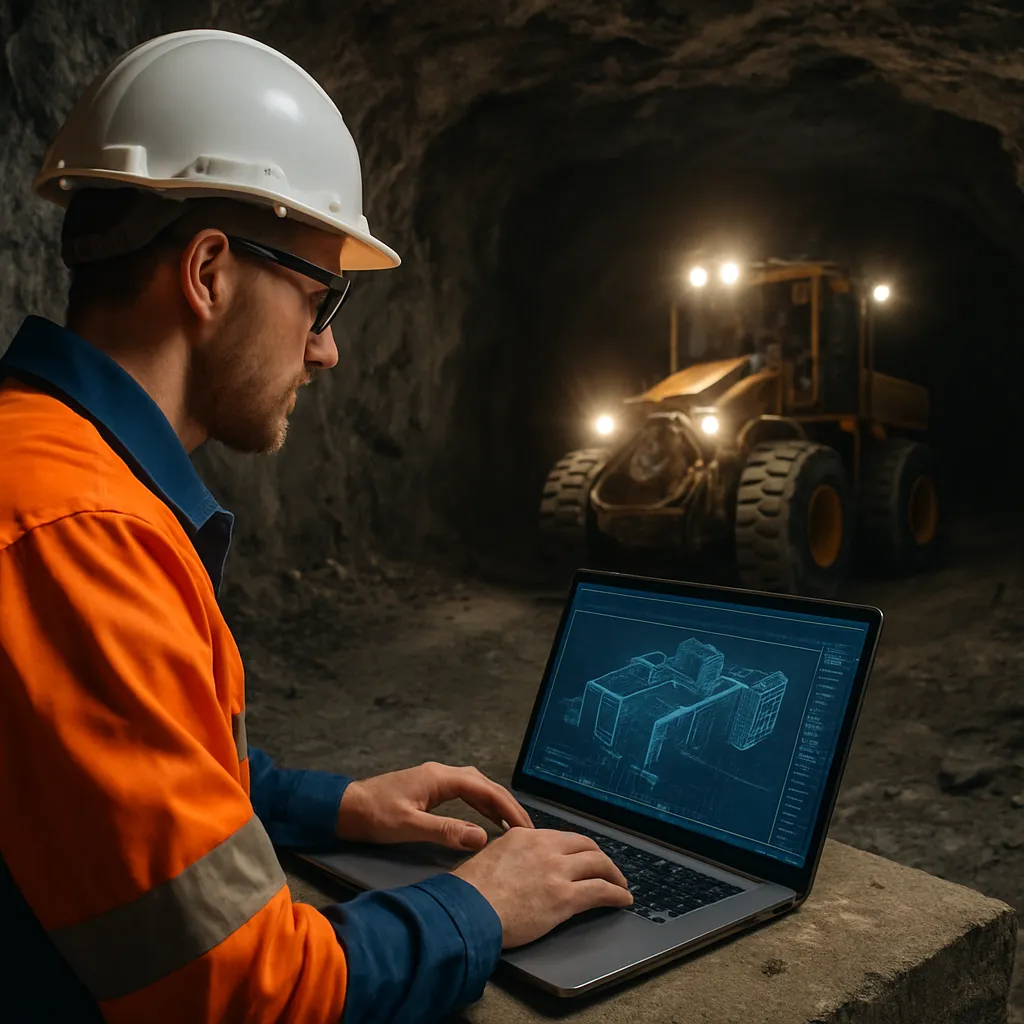 Projektowanie kopalń głębinowych z wykorzystaniem AI