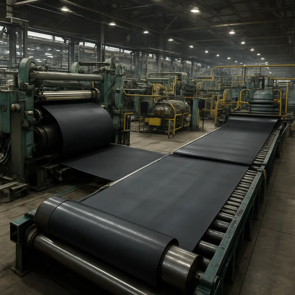 Największe zakłady produkcji gumy technicznej