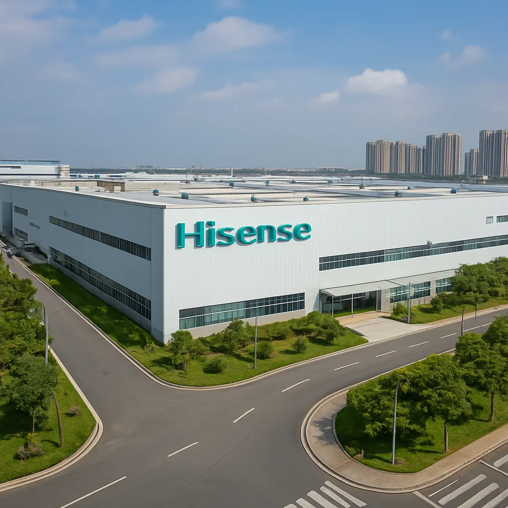 Hisense Factory – Qingdao – Chiny
