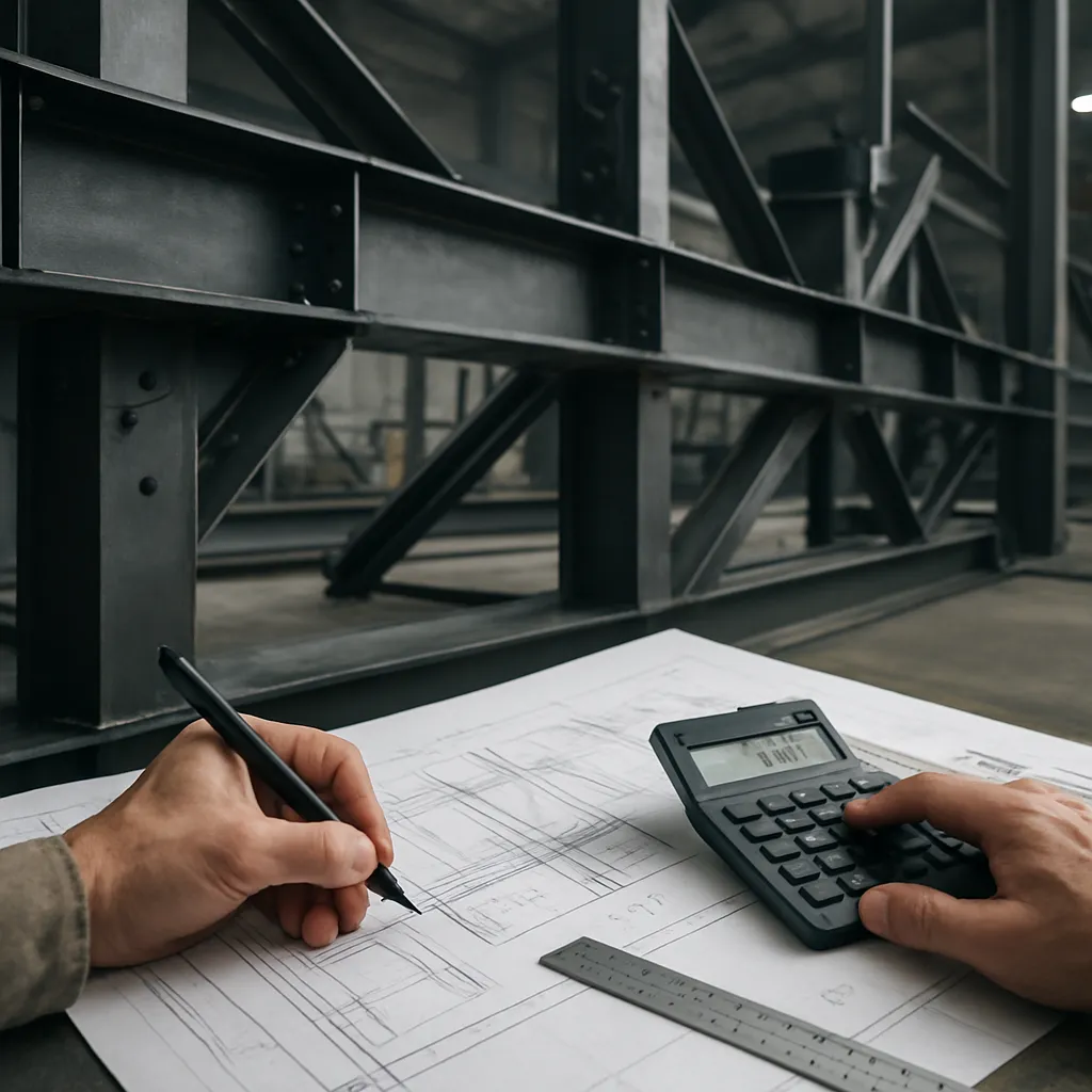 Obliczenia wytrzymałościowe konstrukcji stalowych