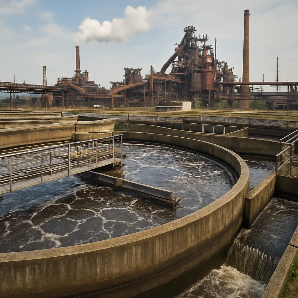 Oczyszczanie ścieków hutniczych