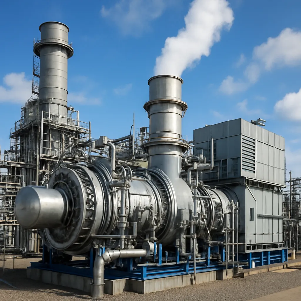 Turbiny gazowe z dopalaniem wodorem