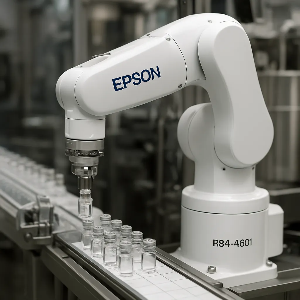 RS4-A601 – Epson – przemysł farmaceutyczny – robot