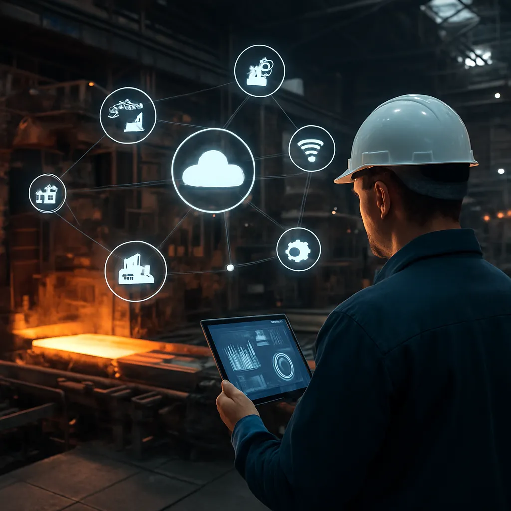 Integracja IoT w zarządzaniu procesami stalowniczymi