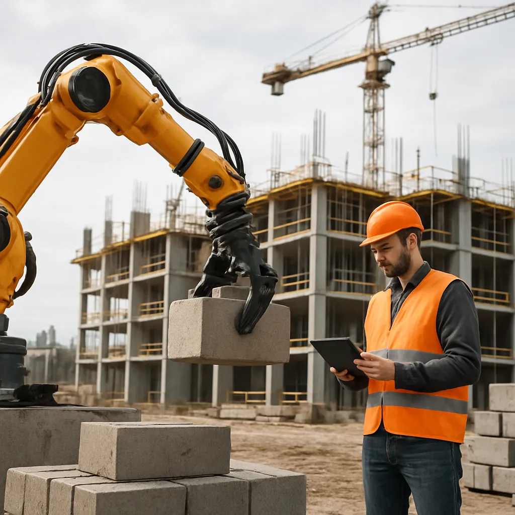 Wpływ automatyzacji na wydajność firm budowlanych