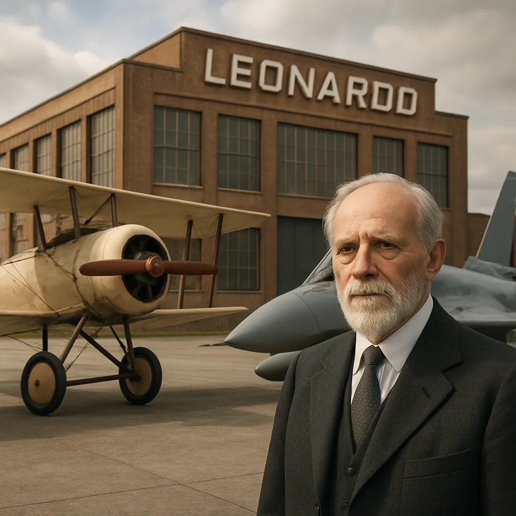 Historia firmy Leonardo – przemysł obronny, lotnictwo