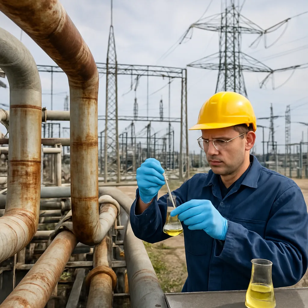 Zastosowanie chemii korozyjnej w ochronie instalacji energetycznych