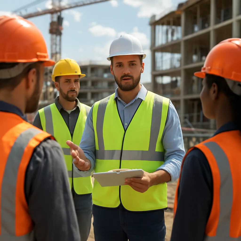 Zarządzanie zespołem na placu budowy – dobre praktyki