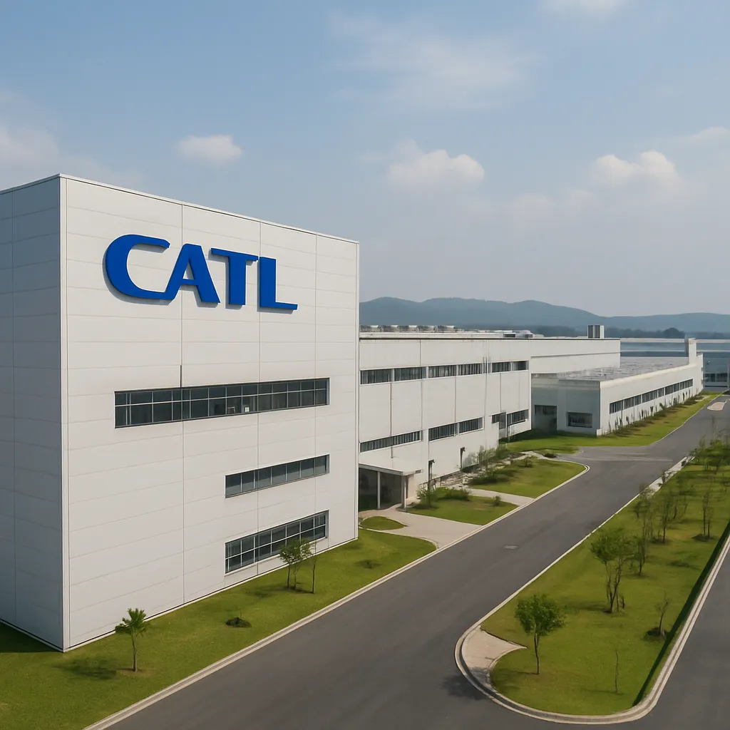 CATL Battery Plant – Ningde – Chiny