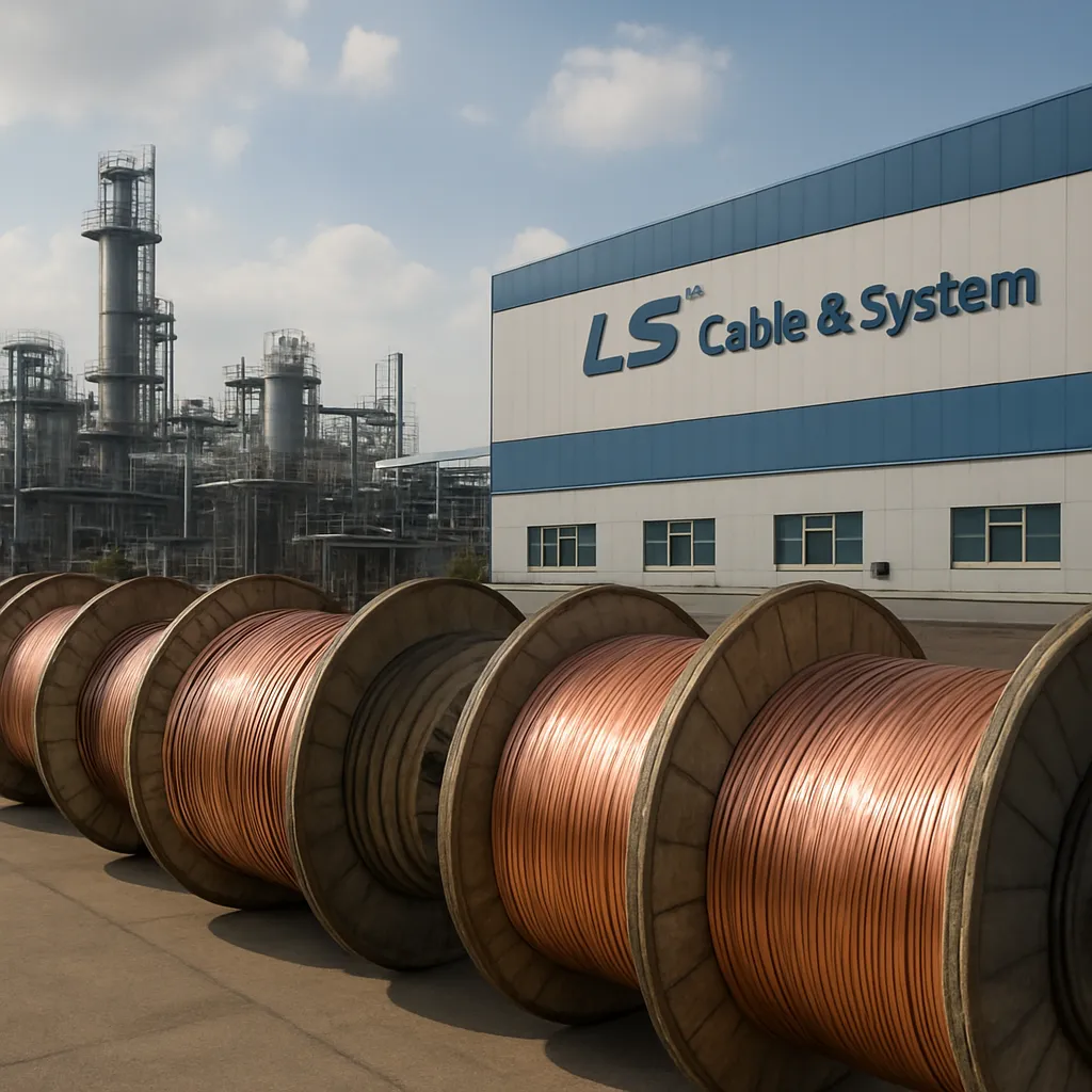 Historia firmy LS Cable & System – kable, infrastruktura przemysłowa