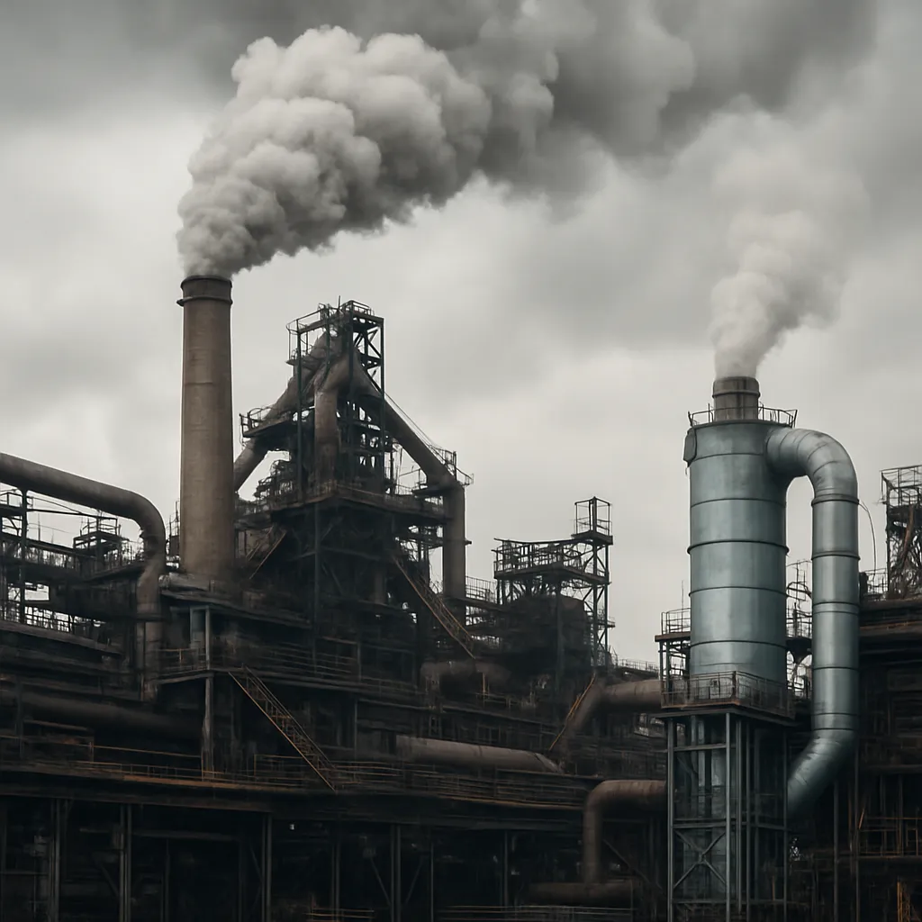 Kontrola zanieczyszczeń gazowych w stalowniach