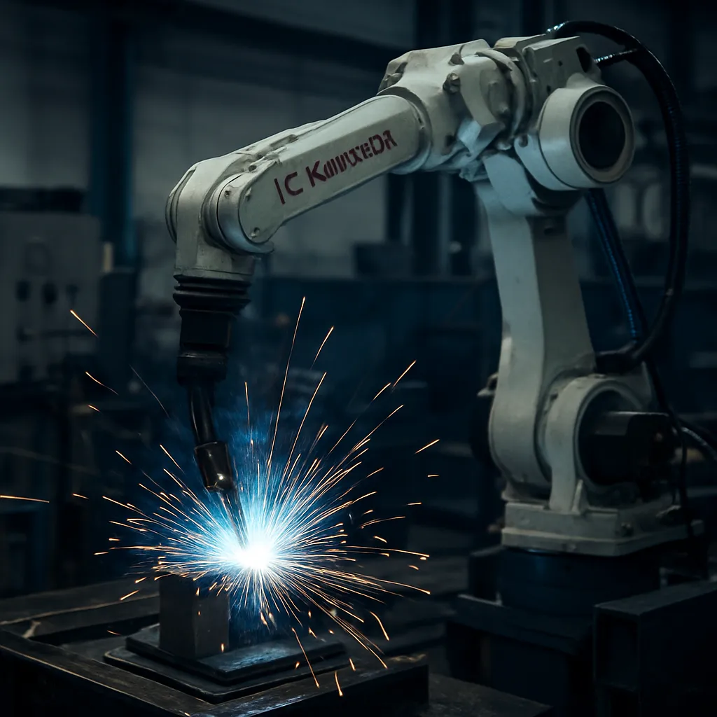 ZX165U – Kawasaki – przemysł spawalniczy – robot