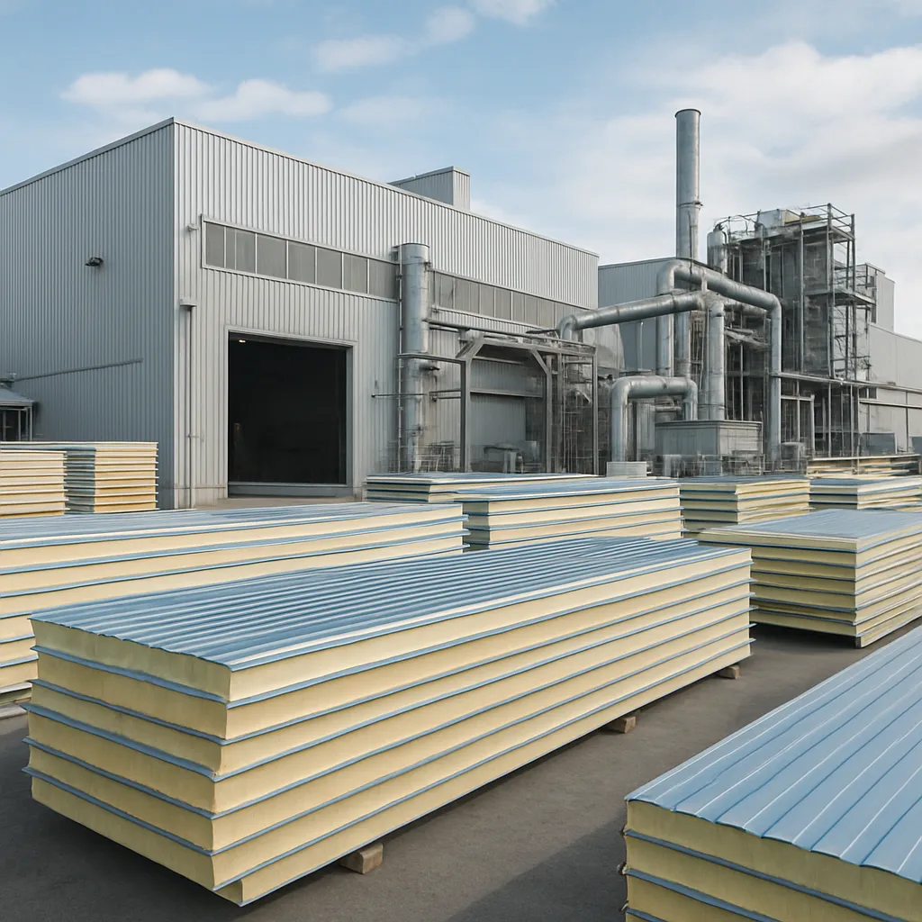 Największe fabryki płyt warstwowych