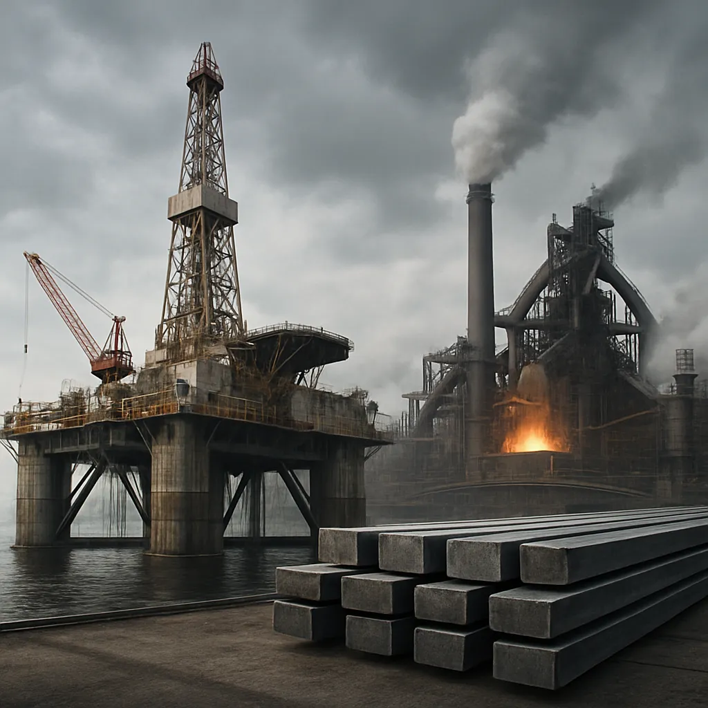 Platformy wiertnicze a stal