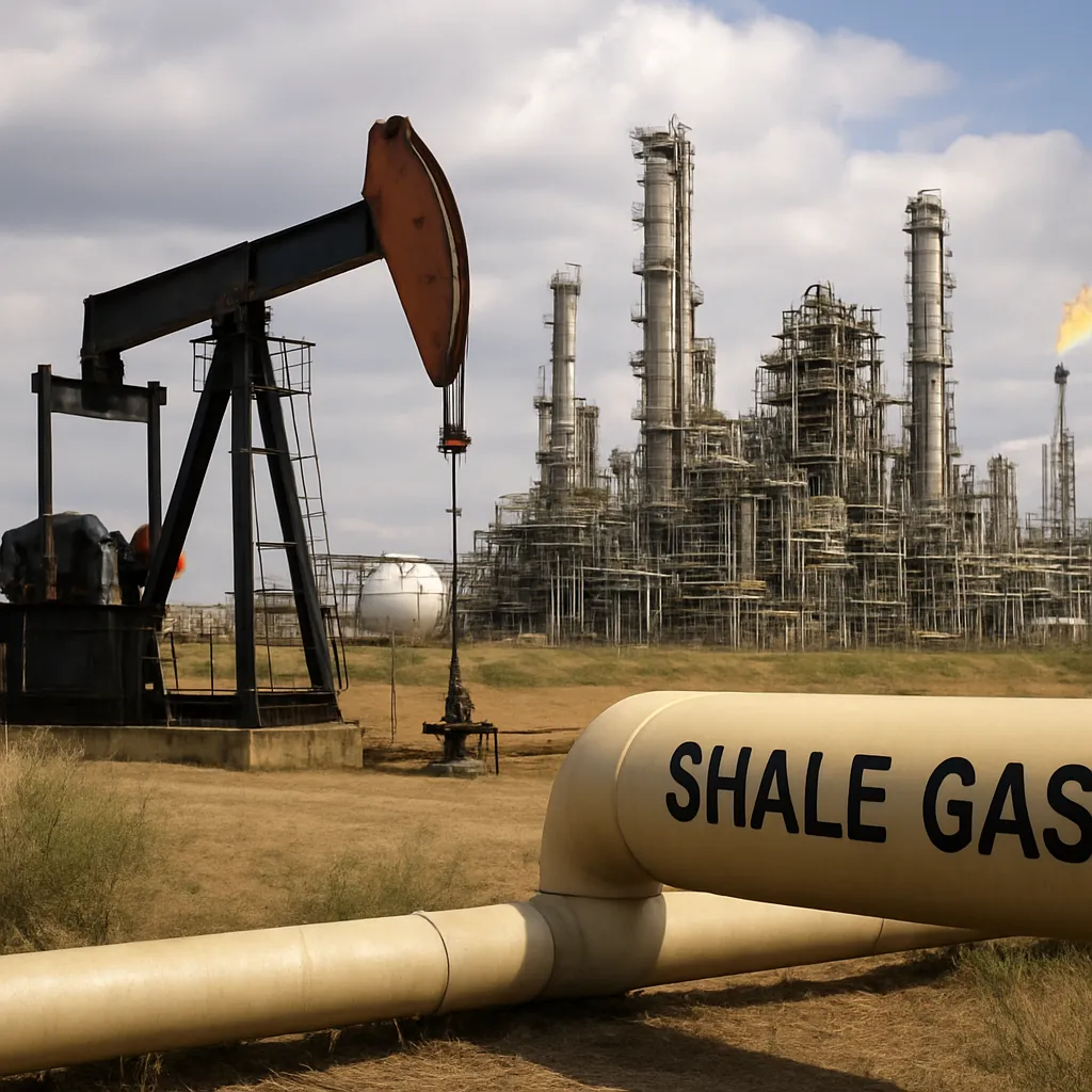 Gaz łupkowy w przemyśle petrochemicznym