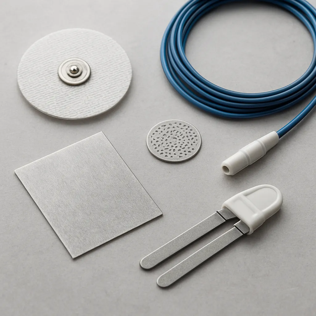 Materiały przewodzące wykorzystywane w elektrodach medycznych