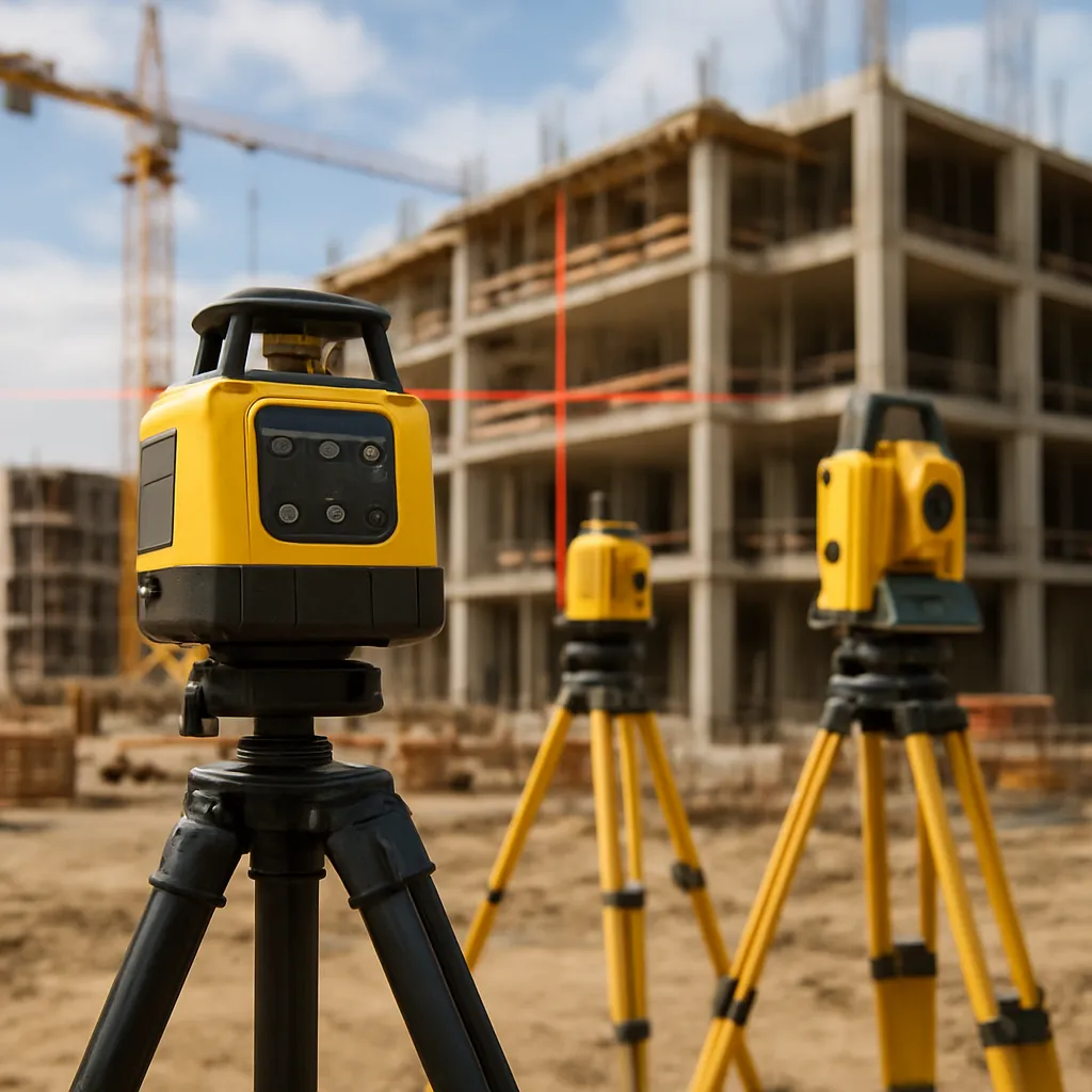 Sprzęt pomiarowy – laserowe narzędzia geodezyjne