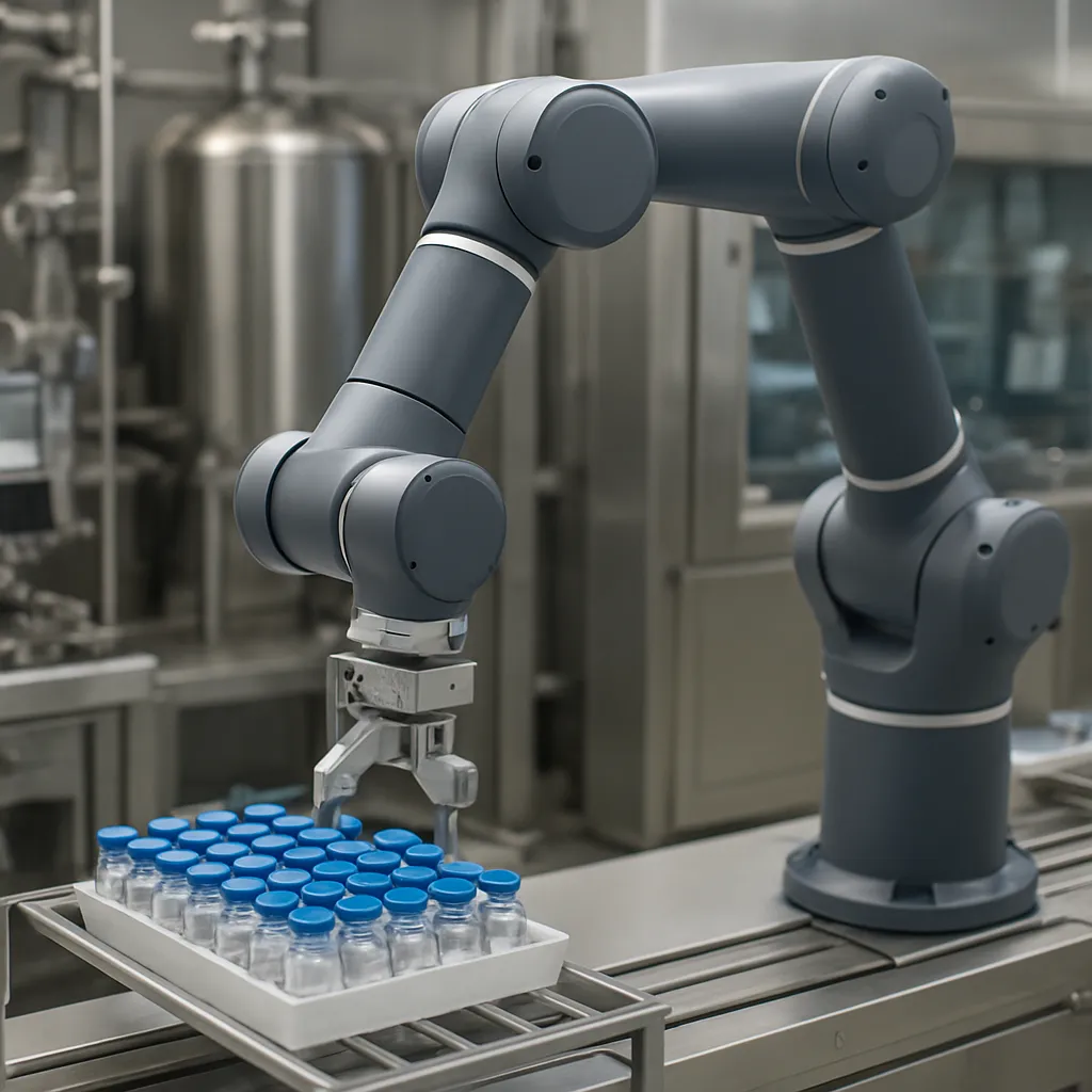 TM5-900 – Techman Robot – przemysł farmaceutyczny – robot