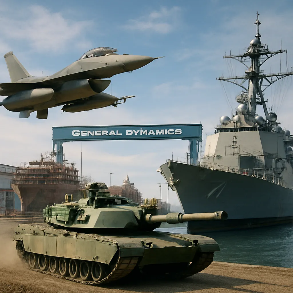 Historia firmy General Dynamics – przemysł obronny, stoczniowy