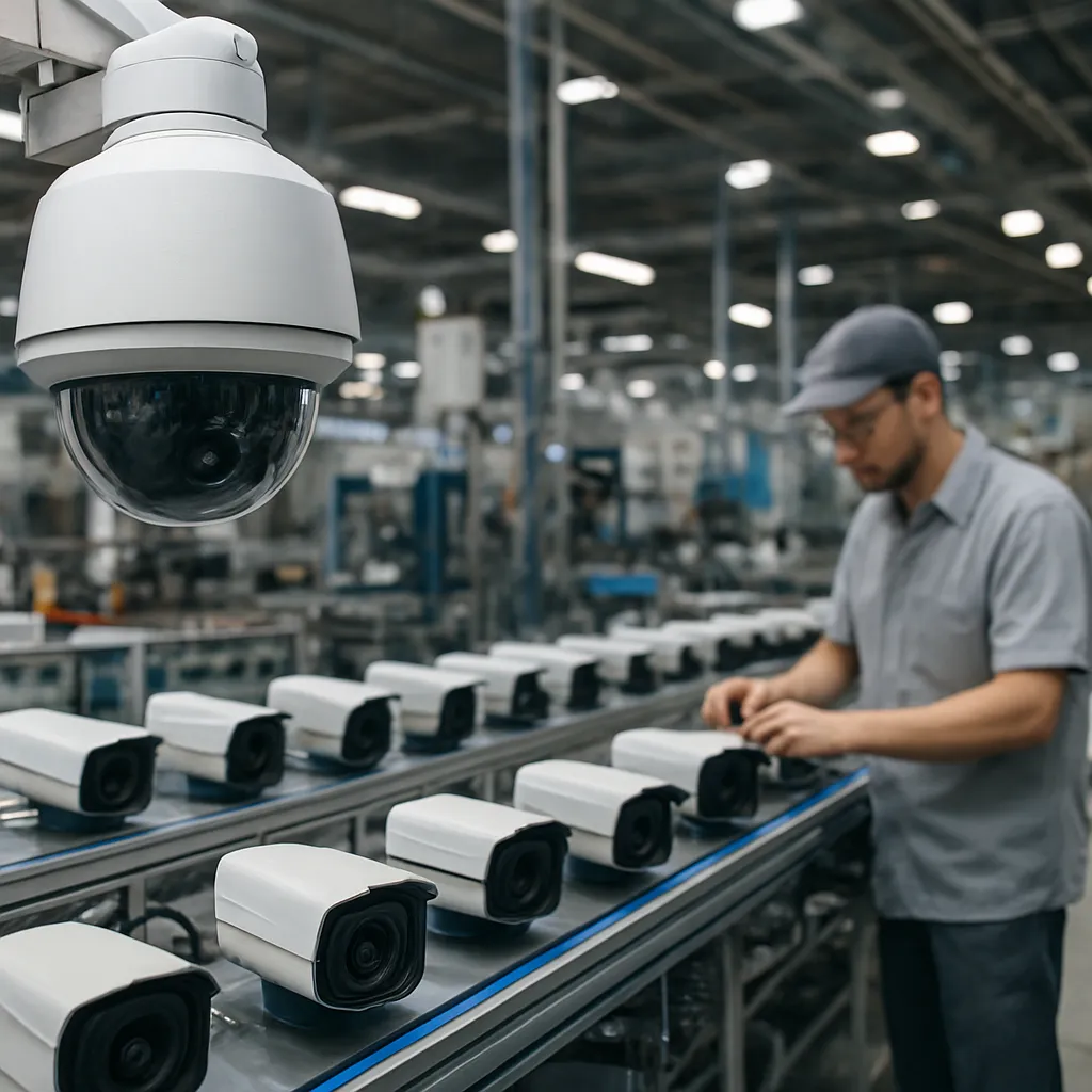 Największe zakłady produkcji kamer przemysłowych