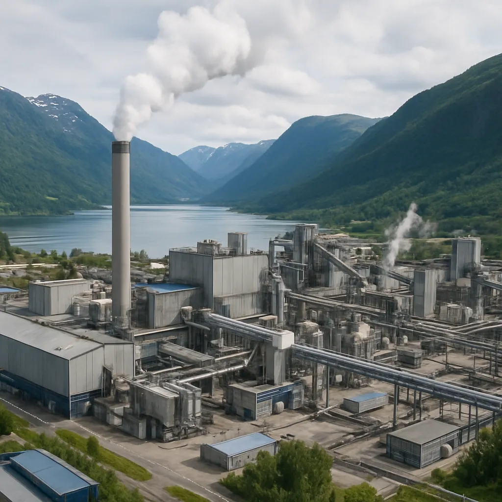 Norsk Hydro Aluminium Plant – Sunndalsøra – Norwegia