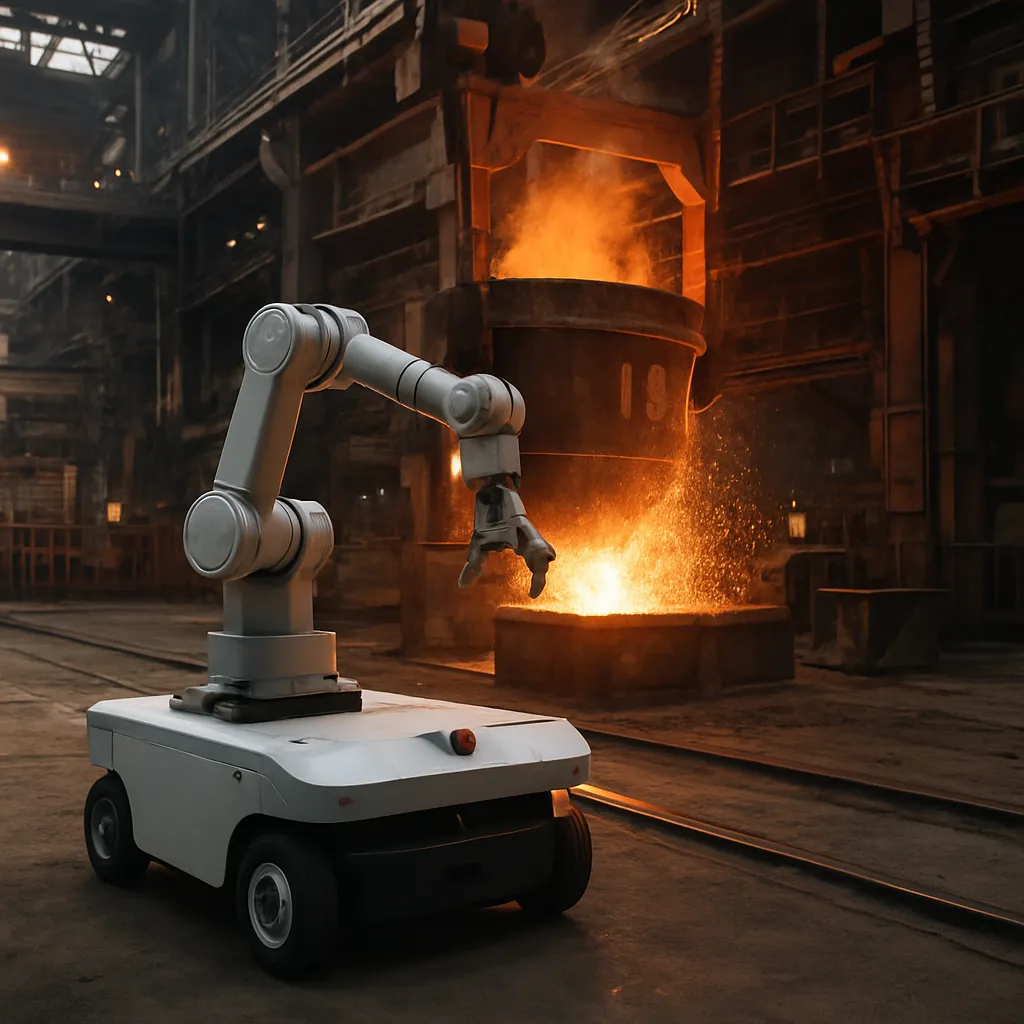 Wykorzystanie robotyki mobilnej w hutach