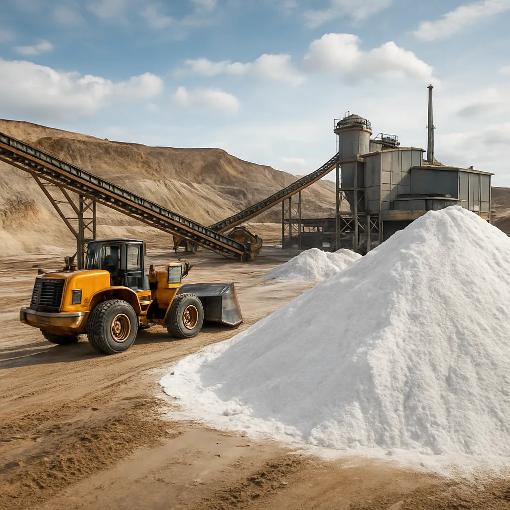 Wydobycie i przetwarzanie soli kamiennej