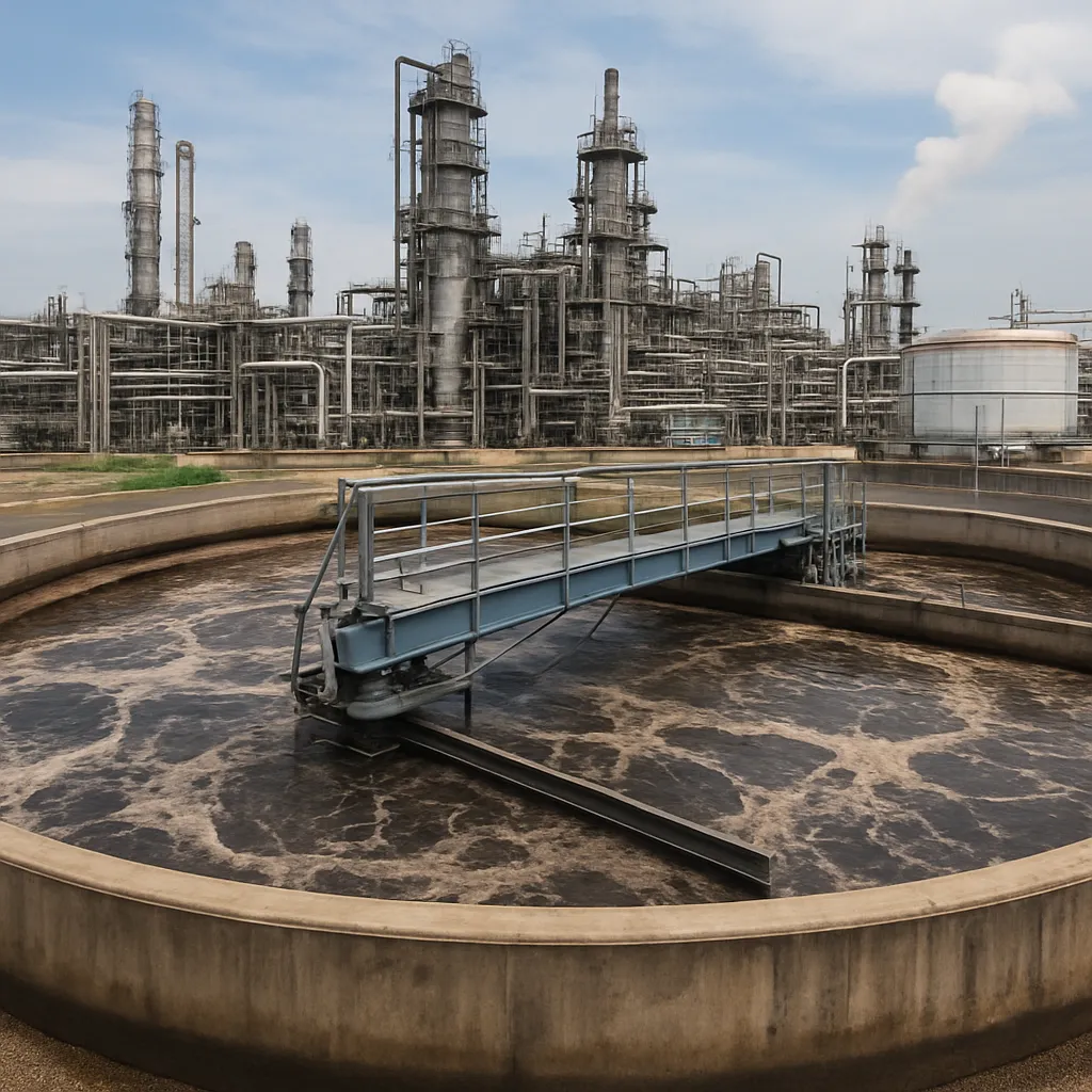 Oczyszczanie ścieków petrochemicznych