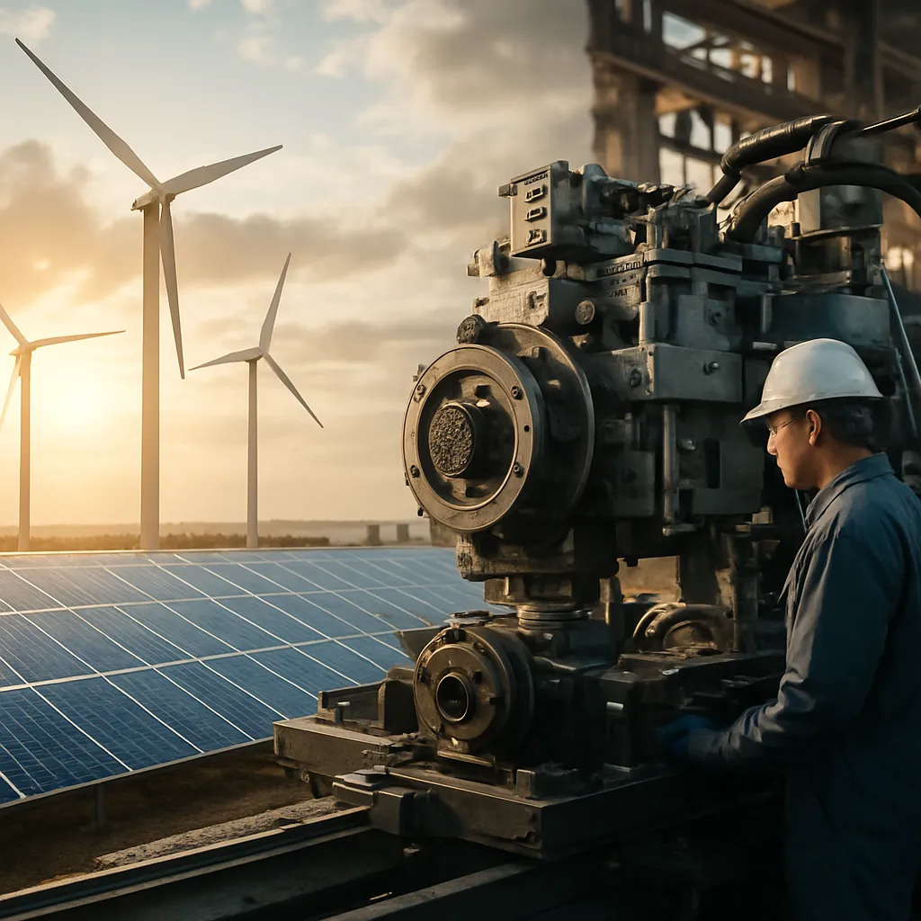 Globalne trendy energetyczne a produkcja maszyn