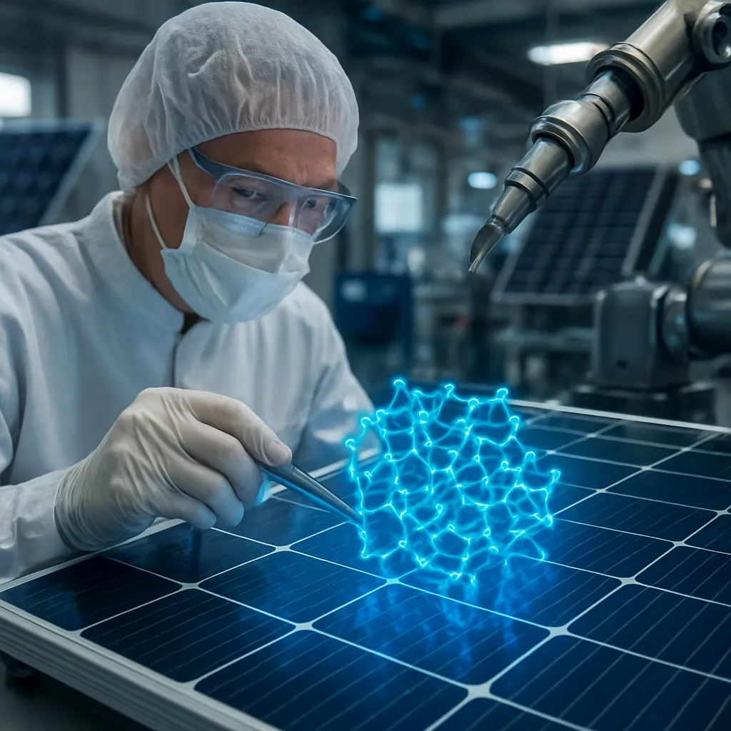 Nanotechnologia w produkcji paneli słonecznych