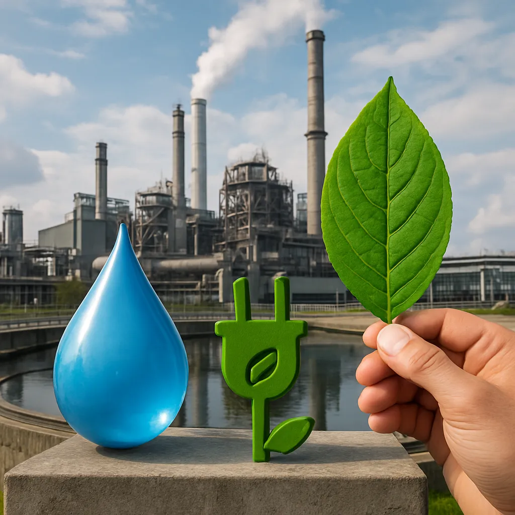 W jaki sposób fabryki redukują zużycie wody i energii