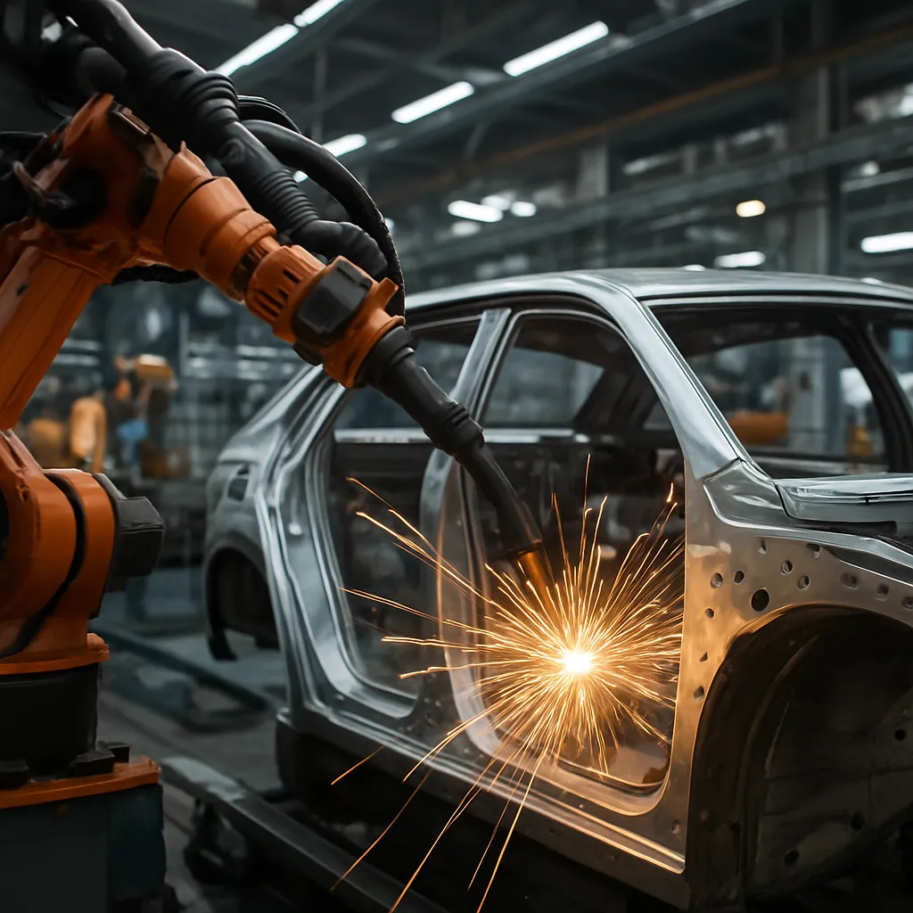 Technologie spawania hybrydowego w branży automotive