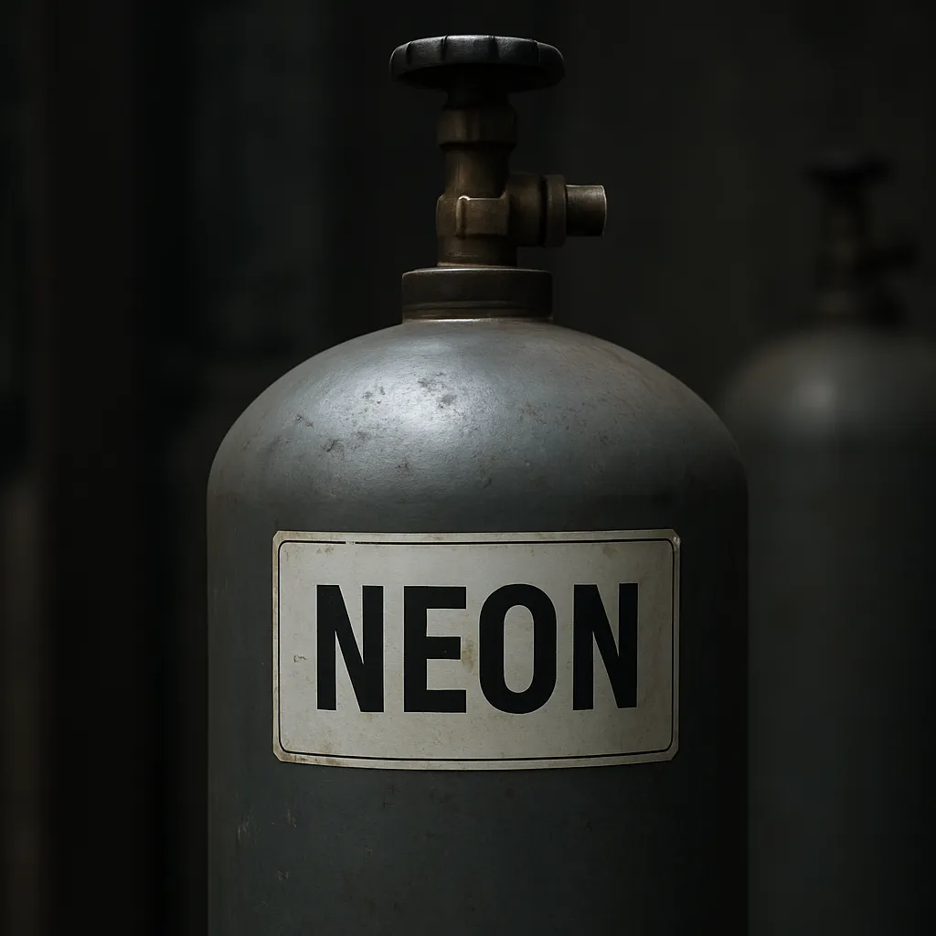 Gaz techniczny neon – gaz przemysłowy – zastosowanie w przemyśle