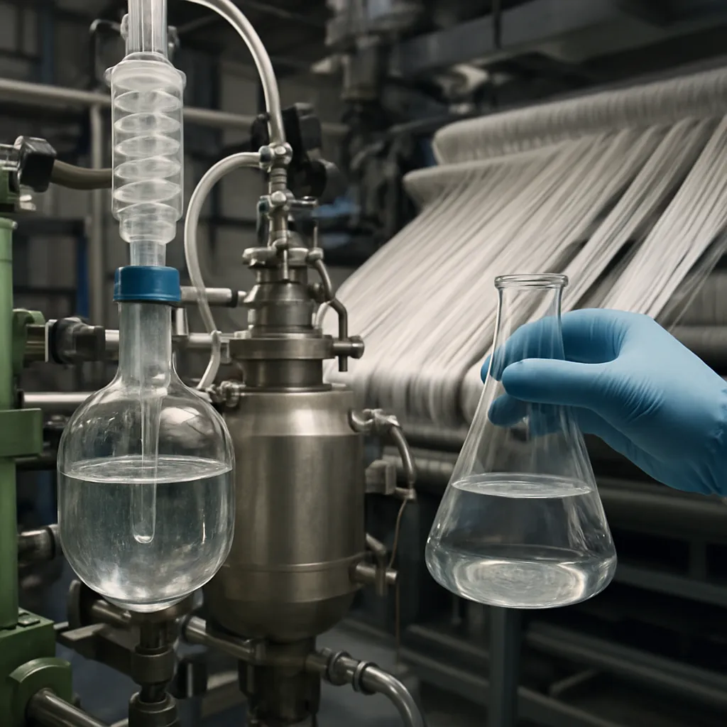 Procesy chemiczne w produkcji włókien syntetycznych