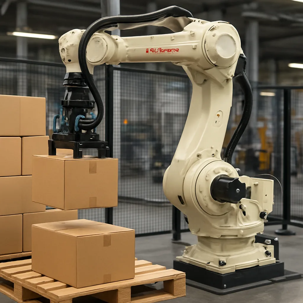 CP180L – Kawasaki – przemysł paletyzacji – robot