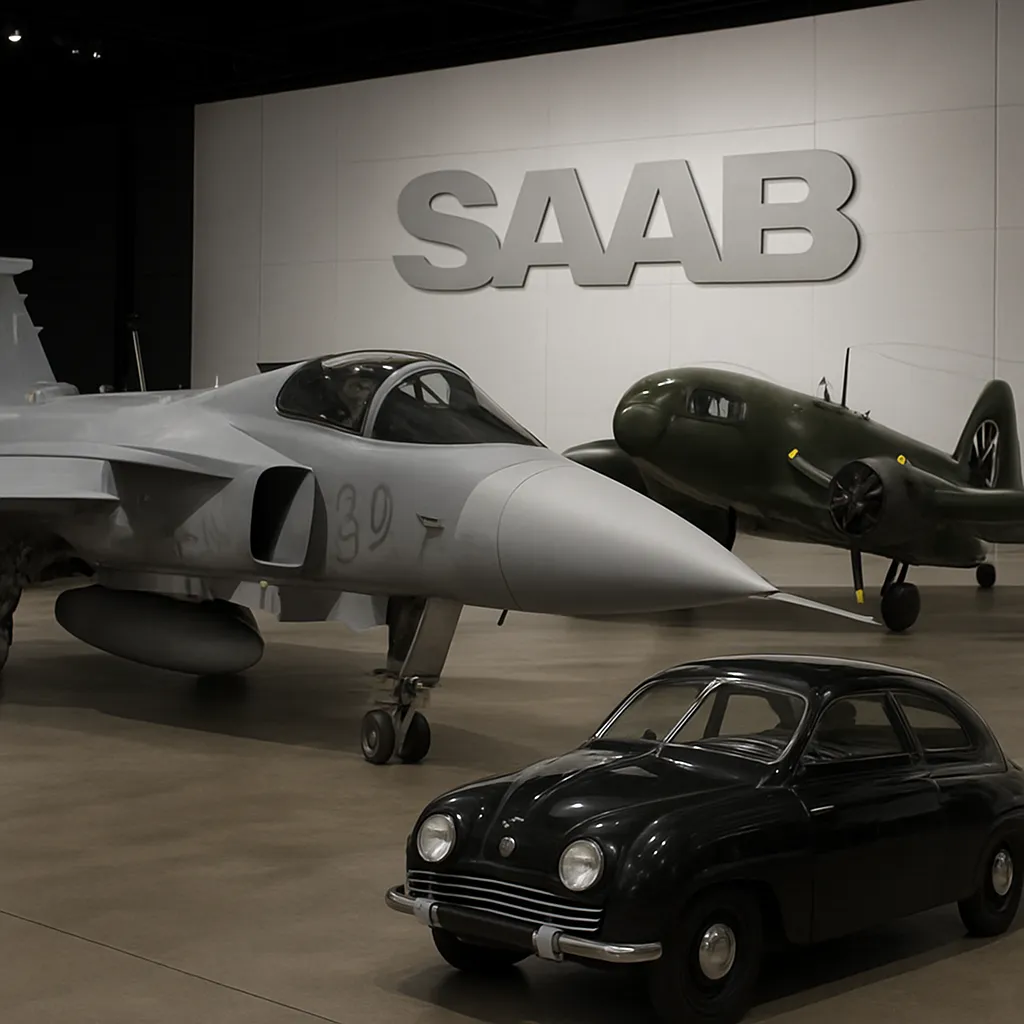 Historia firmy Saab – przemysł obronny, lotnictwo