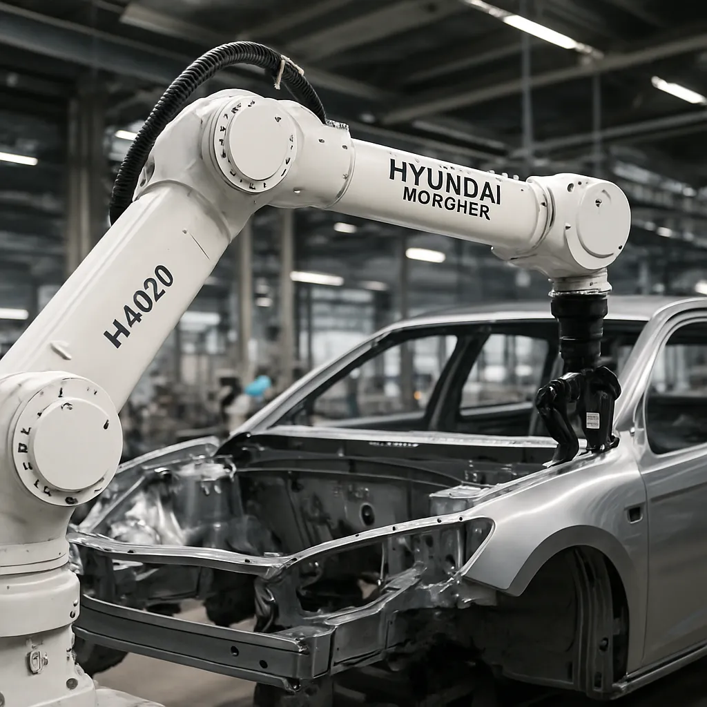 HA020 – Hyundai Robotics – przemysł motoryzacyjny – robot