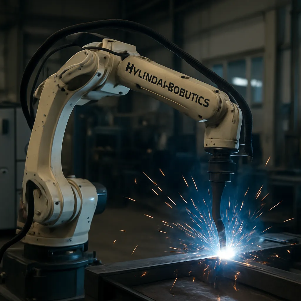 HS110 – Hyundai Robotics – przemysł spawalniczy – robot