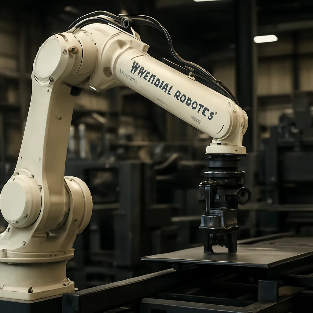 YH015 – Hyundai Robotics – przemysł metalowy – robot