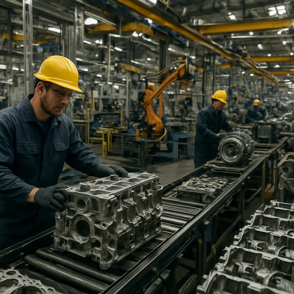 Największe zakłady produkcji części zamiennych dla przemysłu