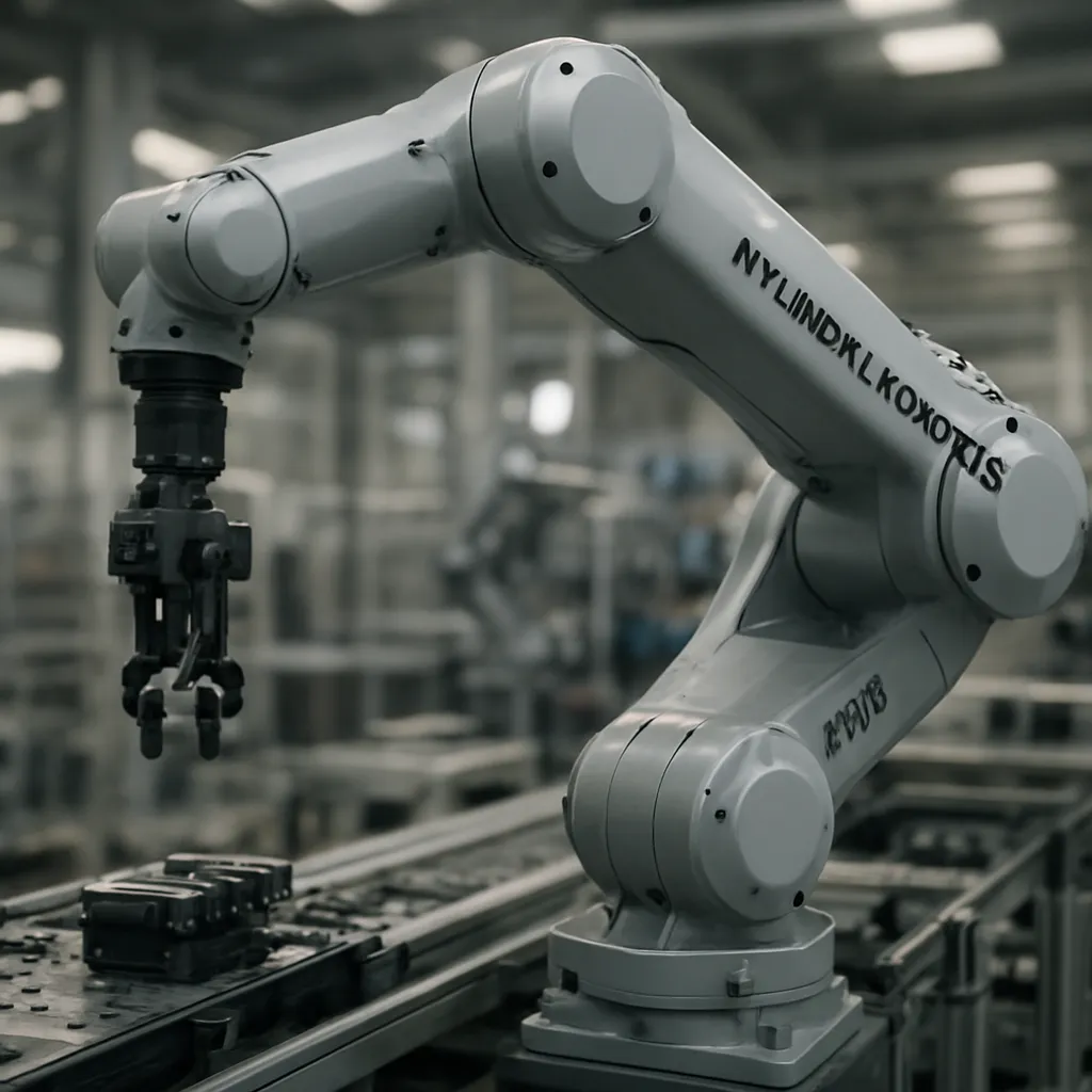 YH025 – Hyundai Robotics – przemysł montażowy – robot