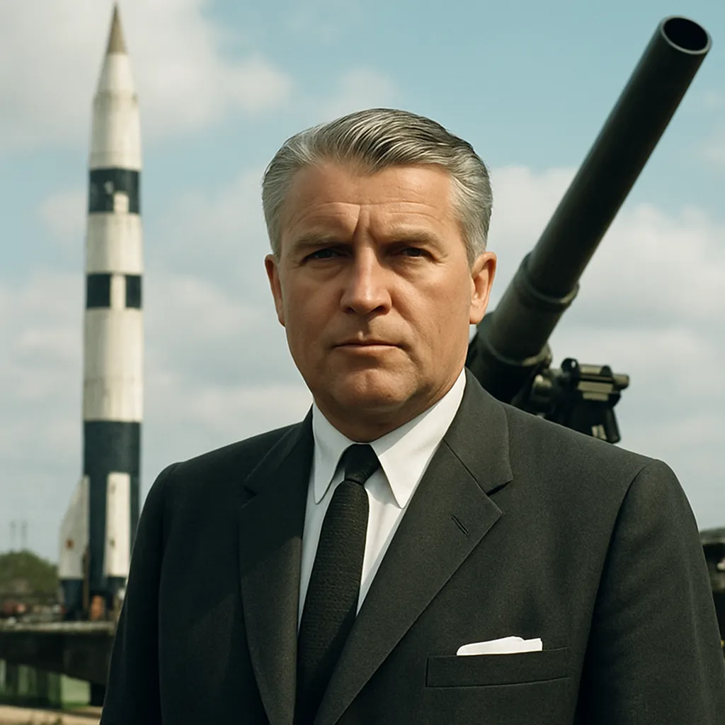 Wernher von Braun – rakiety i przemysł zbrojeniowy