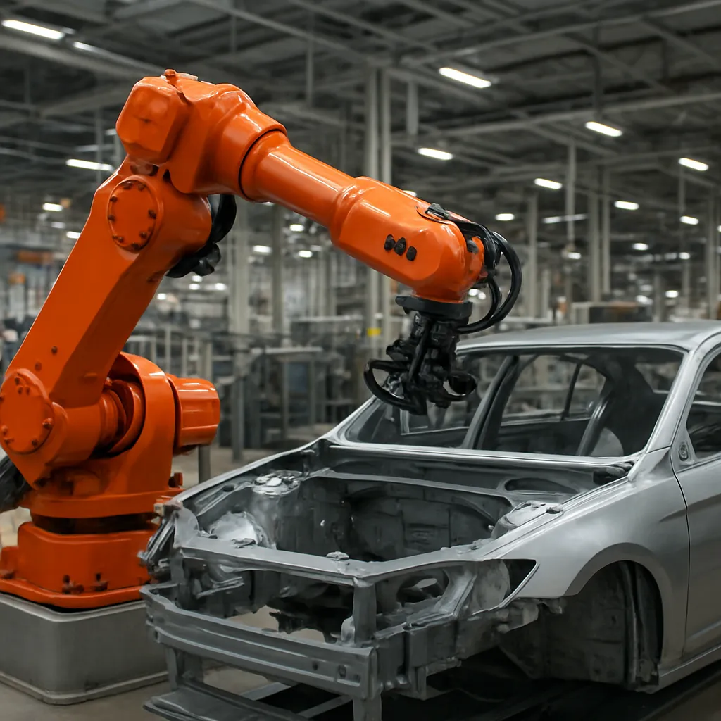 IRB 4400 – ABB – przemysł motoryzacyjny – robot