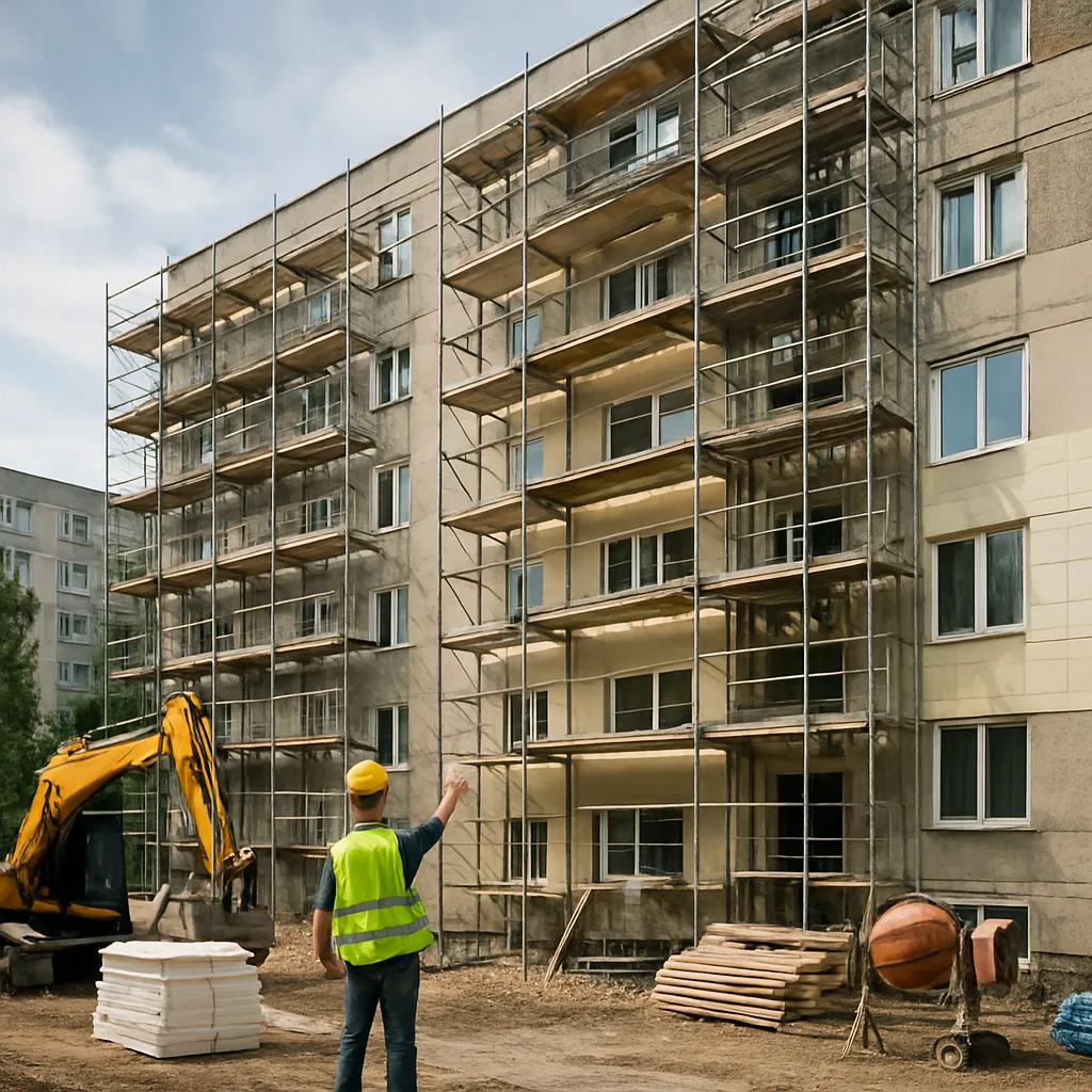 Trendy w renowacji budynków wielkopłytowych