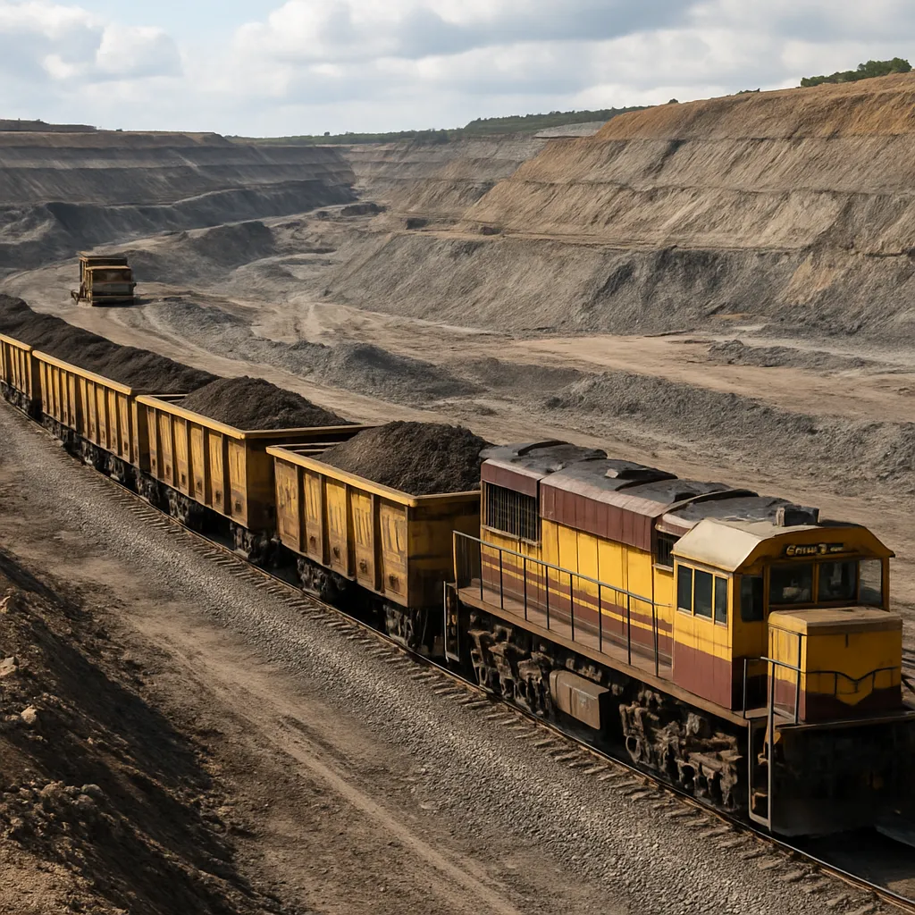 Transport kolejowy w kopalniach odkrywkowych
