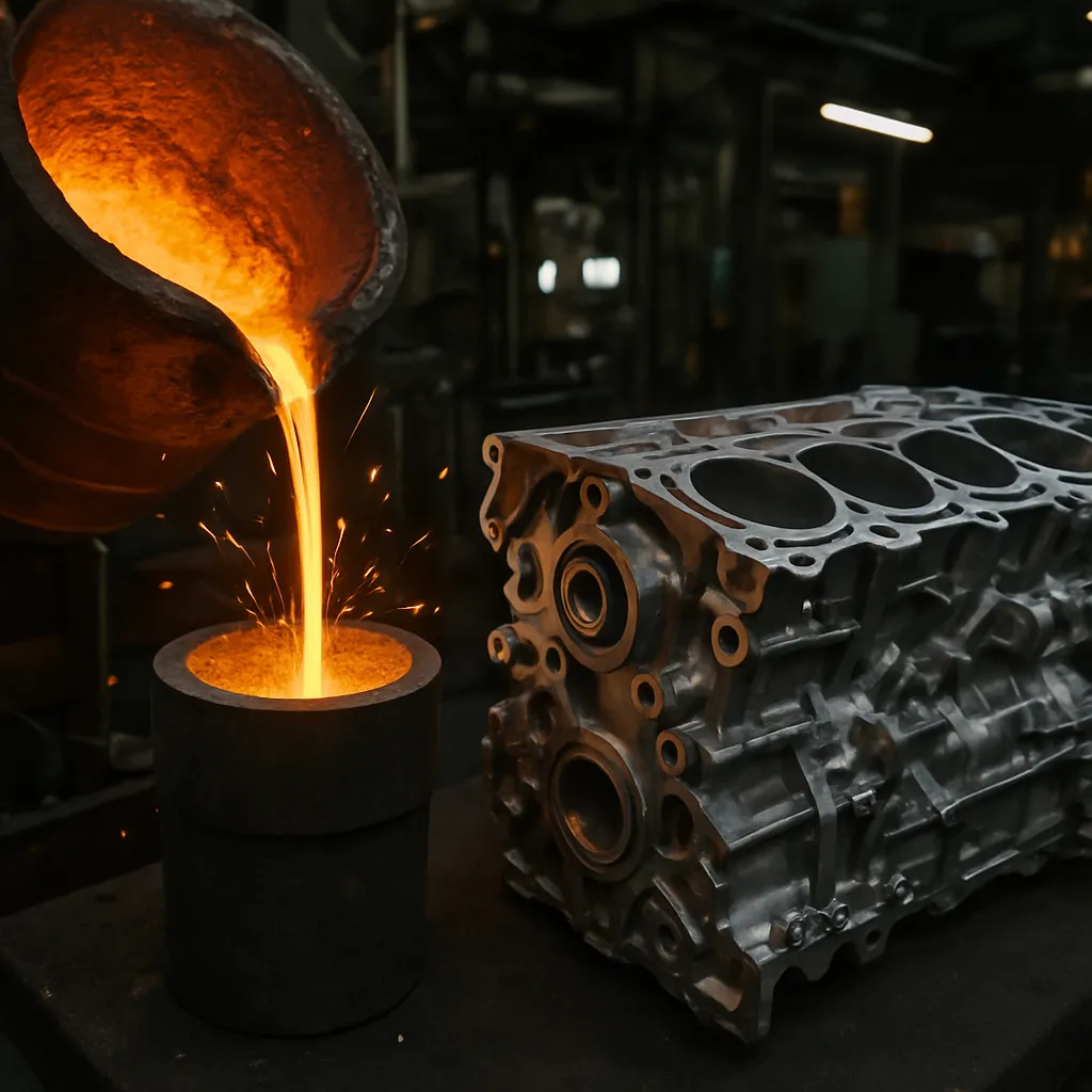 Technologie metalurgiczne w produkcji silników