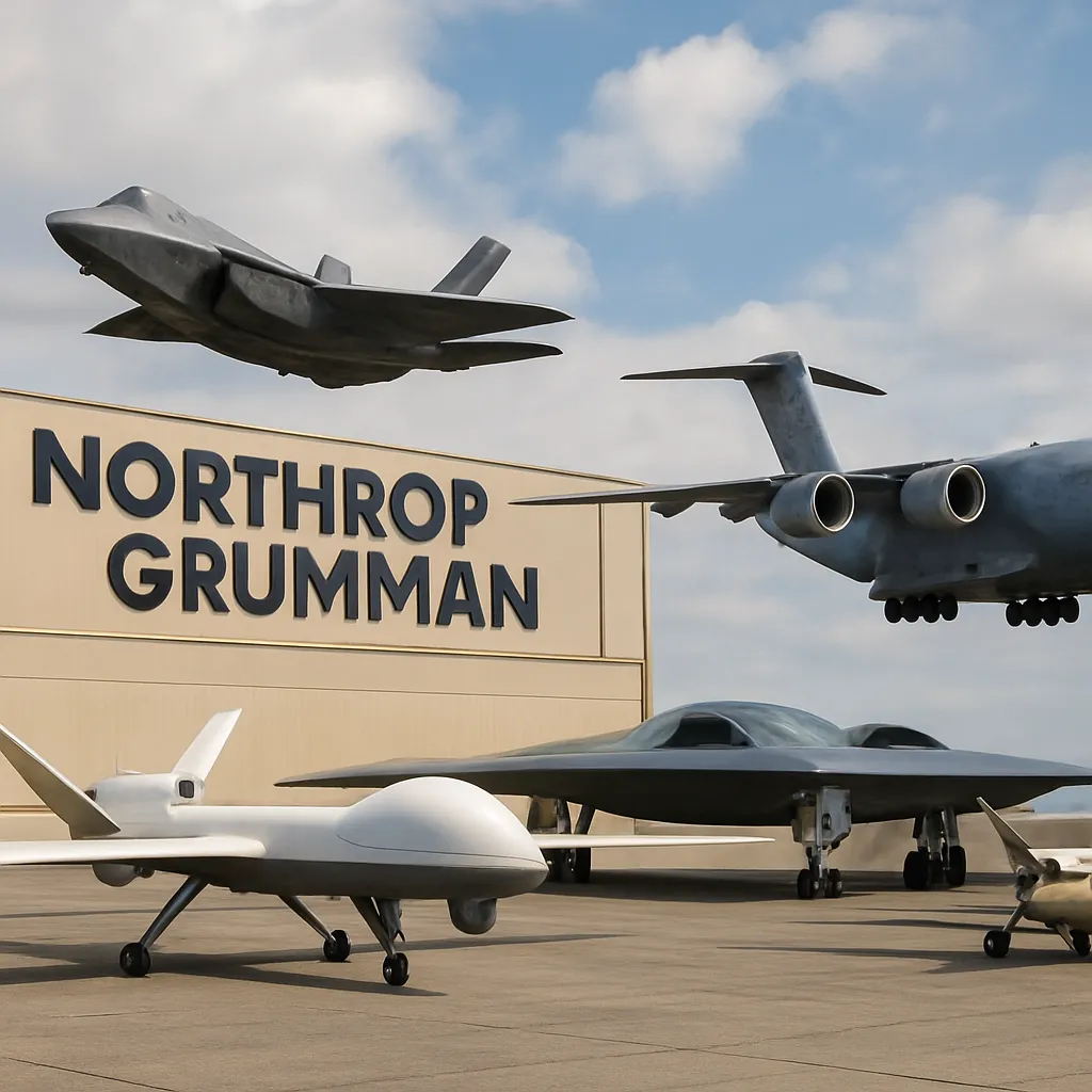 Historia firmy Northrop Grumman – przemysł obronny, lotnictwo