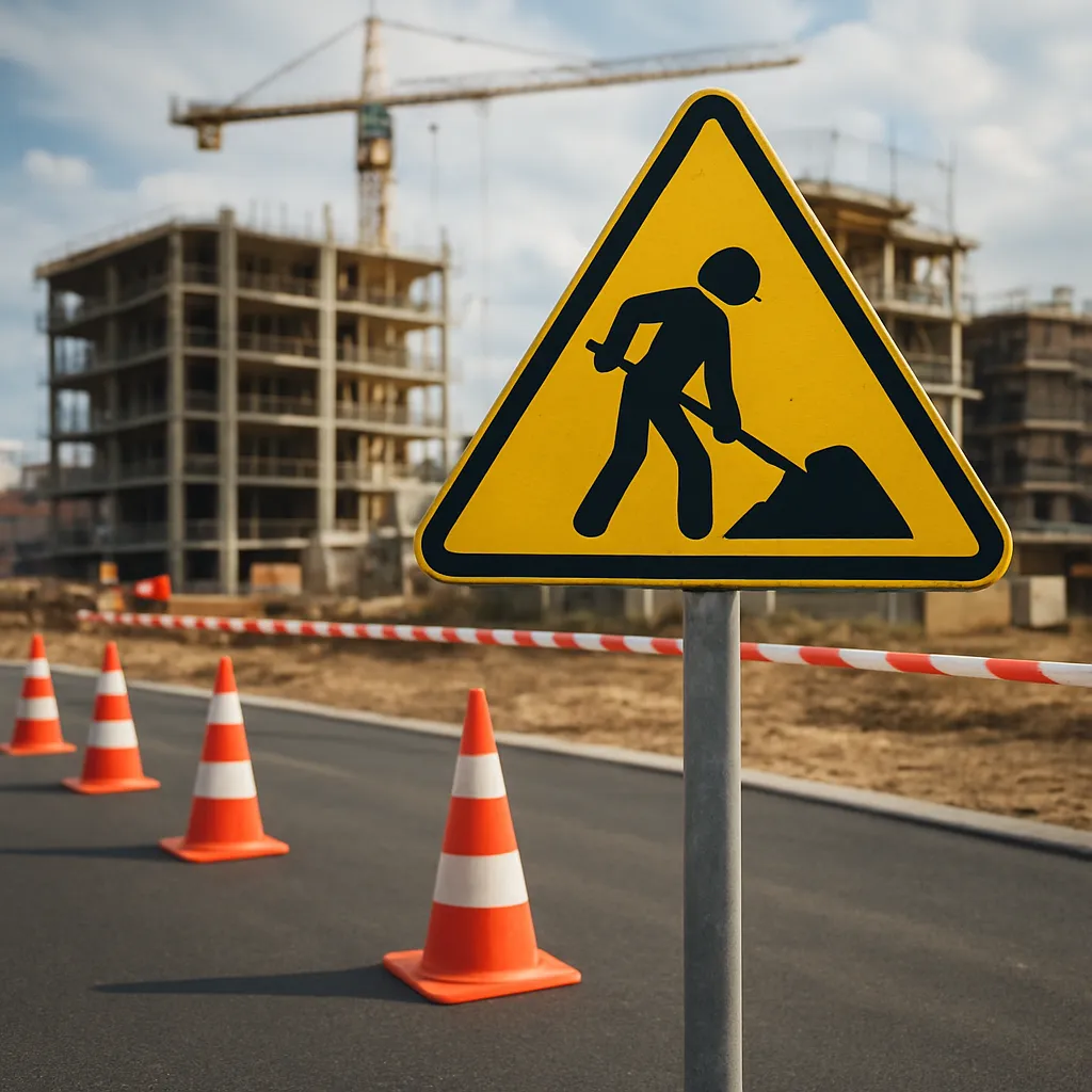 Bezpieczna organizacja ruchu na terenach budowy